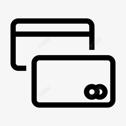 卡信用卡电子商务svg_新图网 https://ixintu.com 信用卡 电子商务 钱付款 付款 购物 基本