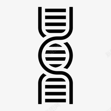 dna结构生物学遗传学图标