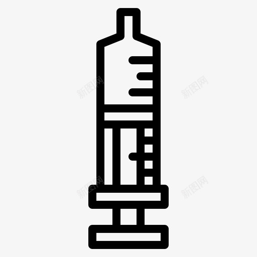 注射器实验室科学svg_新图网 https://ixintu.com 注射器 实验室 科学 工具