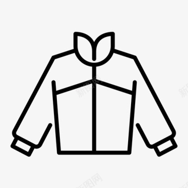 采购产品夹克服装运动图标