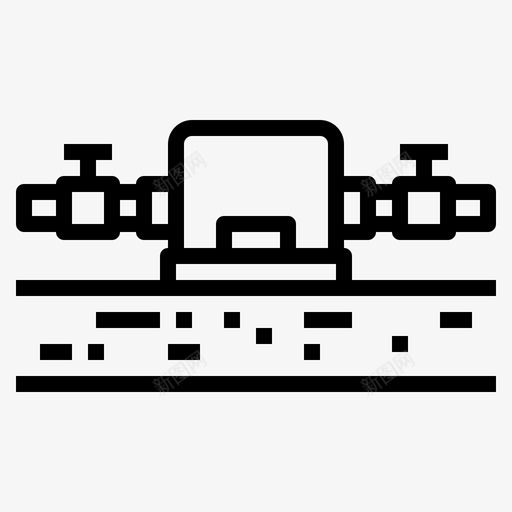 水泵房子系统svg_新图网 https://ixintu.com 水泵 泵房 子系统 管道工 工具