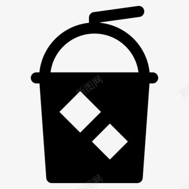 采购产品冰外卖饮料冰外卖饮料饮料图标