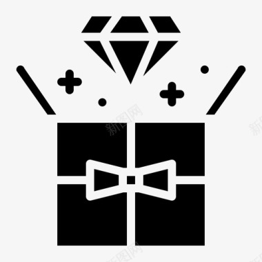 礼品钻石特别礼品图标
