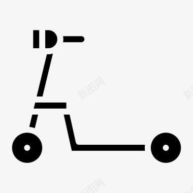 踏板车运输车辆图标