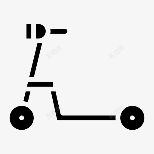 踏板车运输车辆svg_新图网 https://ixintu.com 运输 踏板车 运输车 车辆 固体