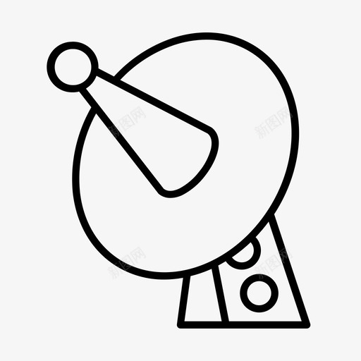 卫星天线家具svg_新图网 https://ixintu.com 卫星 天线 家具 家用 室内