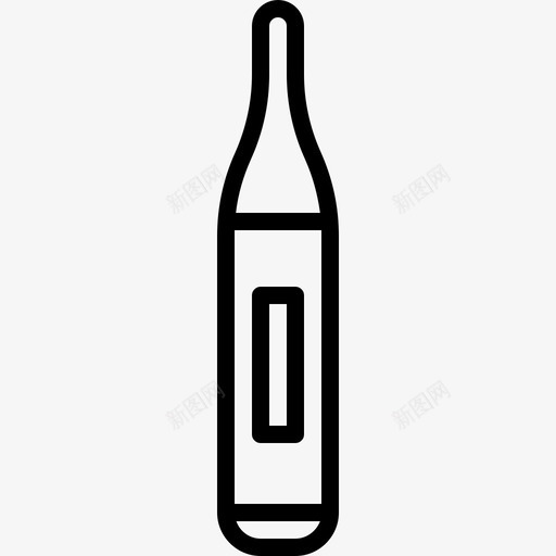 医用热温度计svg_新图网 https://ixintu.com 医用 温度计