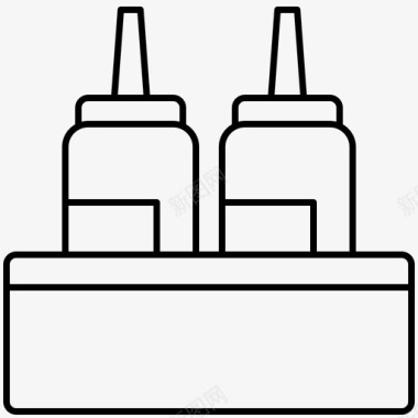 采购产品酱汁瓶酱汁瓶辣椒图标