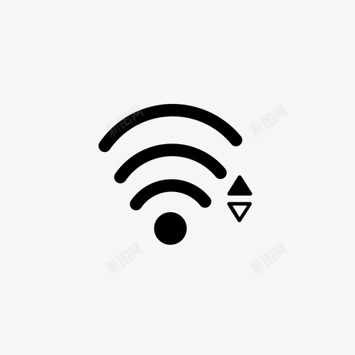 wifi连接良好信号svg_新图网 https://ixintu.com 连接 良好 信号 互联网 网络 网页 图标