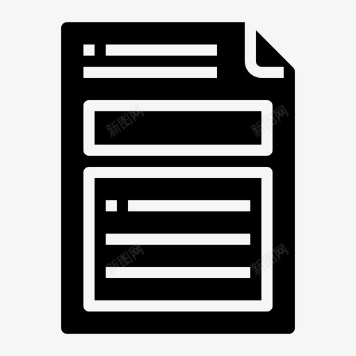业务文件文件和文档3实体svg_新图网 https://ixintu.com 文件 业务 文档 实体