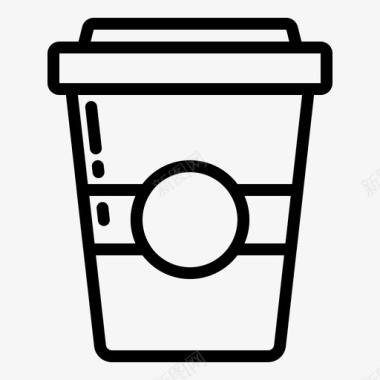 咖啡杯商店咖啡店图标