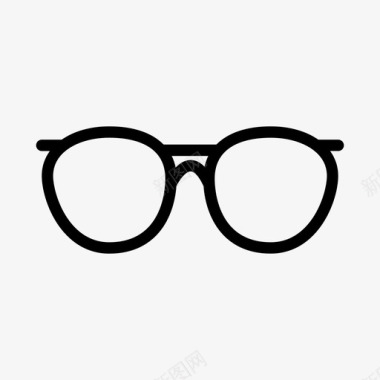 电源规格眼镜墨镜图标