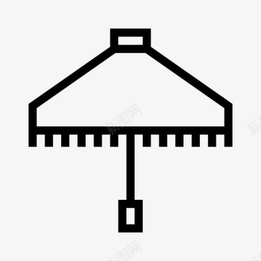 伞中国文化图标