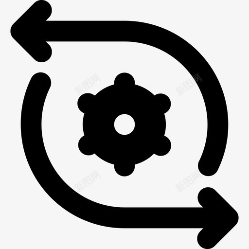 同步界面基本图示符svg_新图网 https://ixintu.com 同步 界面 基本 图示