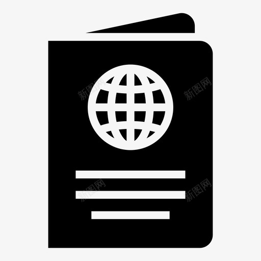 护照机场文件svg_新图网 https://ixintu.com 护照 机场 文件 身份证 国际机场 标志 标志符 符号