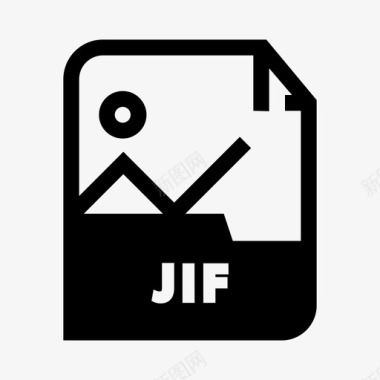 jif扩展名文件图标