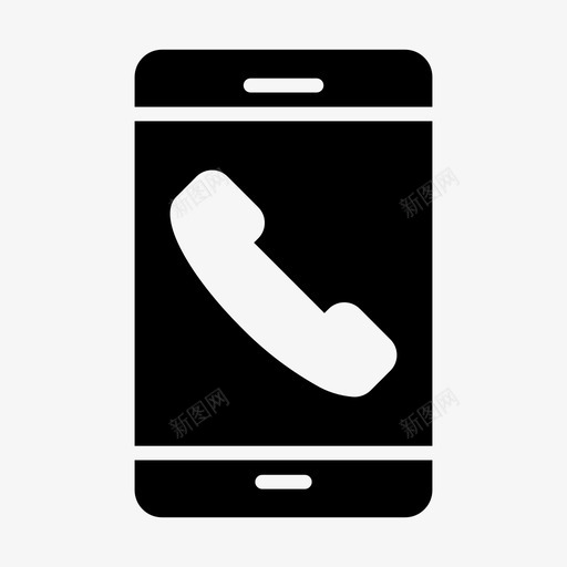 移动电话通信媒体svg_新图网 https://ixintu.com 移动电话 通信 媒体