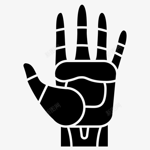 手指手人类svg_新图网 https://ixintu.com 人类 手指 指手 手掌 触摸 器官 字形