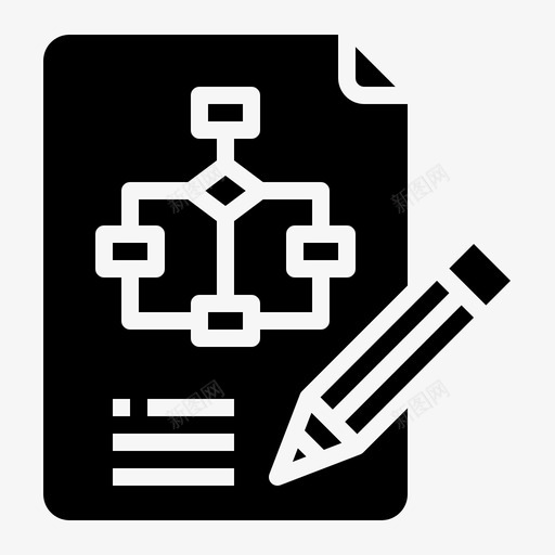 平面设计蓝图流程图svg_新图网 https://ixintu.com 平面设计 蓝图 流程图 素描 工具 平面 立体 设计