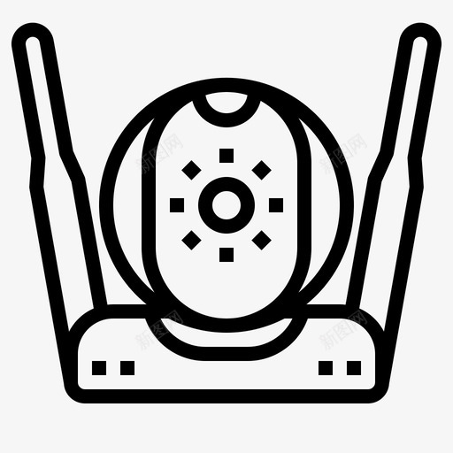 闭路电视录音安全svg_新图网 https://ixintu.com 闭路电视 录音 安全 视频 小工 工具