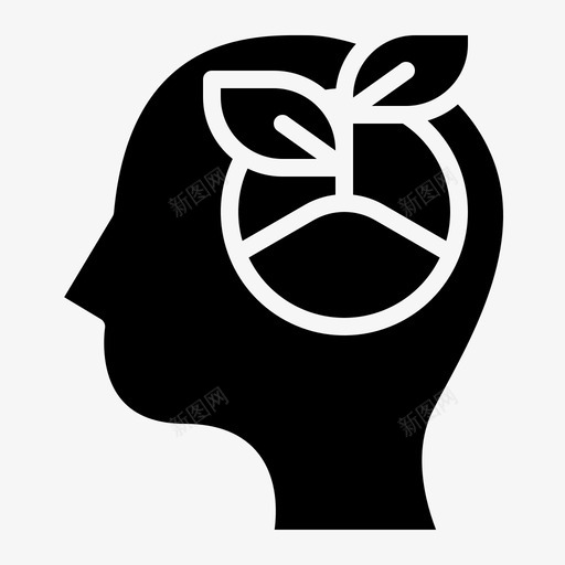 思考保护生态svg_新图网 https://ixintu.com 生态 思考 保护 绿色 自然 思想
