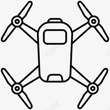 无人机航空相机图标