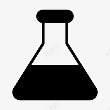 erlenmeyer烧瓶化学样品图标