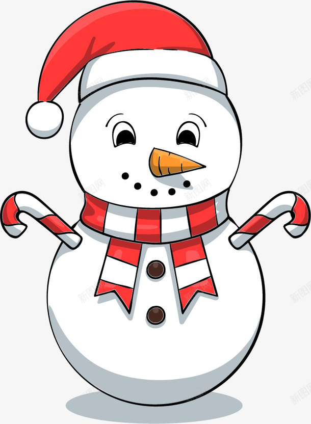 戴圣诞帽的小雪人ai免抠素材_新图网 https://ixintu.com 卡通 卡通雪人 堆雪人 戴帽子的小雪人 雪人 雪人卡通 雪人矢量