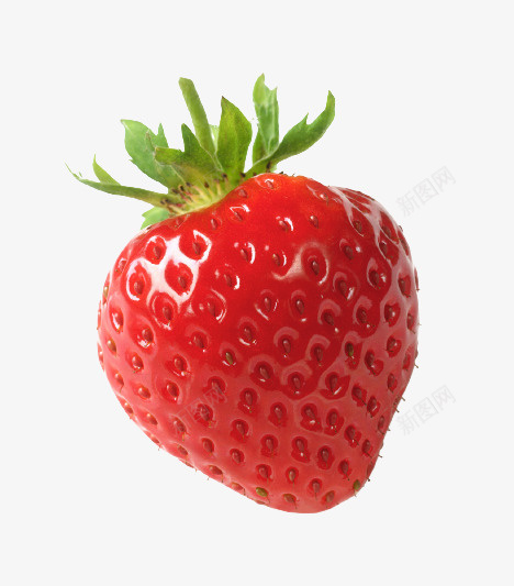 一颗红色草莓png免抠素材_新图网 https://ixintu.com 红 草 莓 一