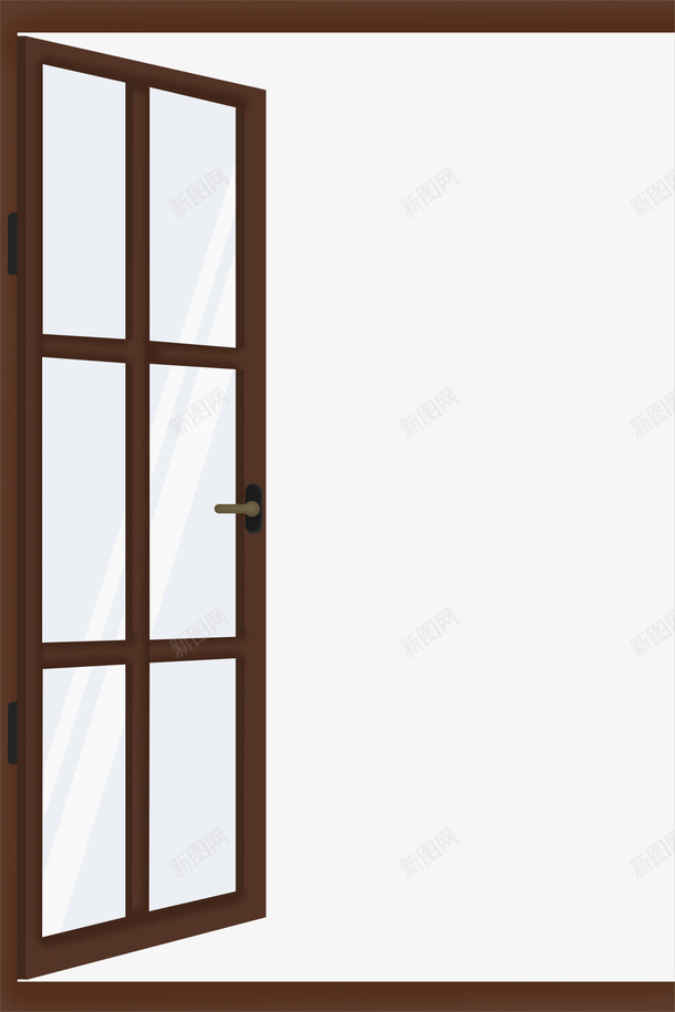 木质窗户边框素材png免抠素材_新图网 https://ixintu.com 复古 复古窗 木纹 窗 窗户