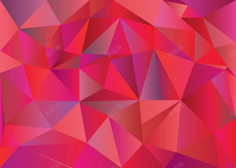 粉红色的多边形晶体高清背景图jpg设计背景_新图网 https://ixintu.com 多边形 晶体 图片 高清