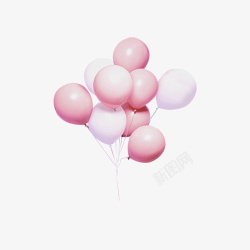 向往浪漫气球粉色高清图片