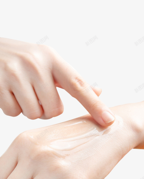 手部涂抹质地png免抠素材_新图网 https://ixintu.com 手部 涂抹 质地 乳液