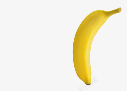 一只漂浮的香蕉素材