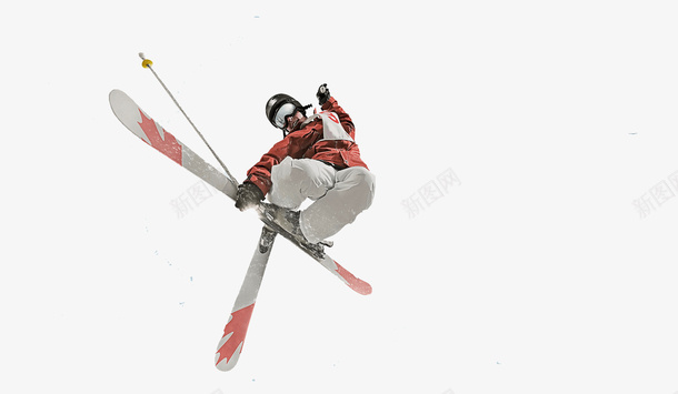 滑雪跳跃姿势png免抠素材_新图网 https://ixintu.com 滑雪 运动 极限运动 冬天
