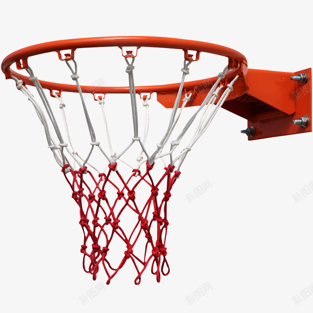 红色的篮球框png免抠素材_新图网 https://ixintu.com 图形框 投篮 篮球框 红色球框 运动