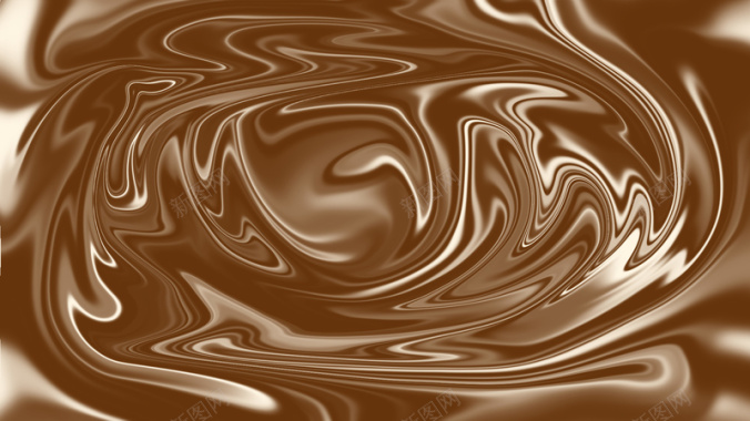 咖啡巧克力液体背景