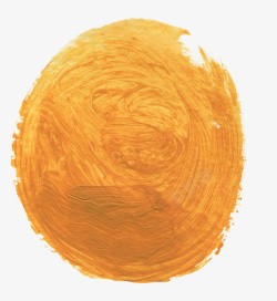 橙色颜料手绘颜料质感笔触感花纹纹理橙色高清图片