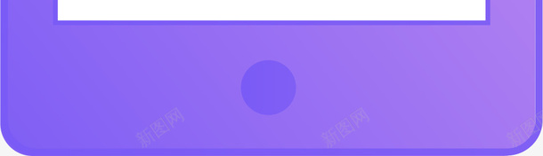 紫色几何矩形手机png免抠素材_新图网 https://ixintu.com 紫色 几何 矩形 手机