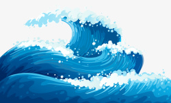 大海海浪蓝色素材