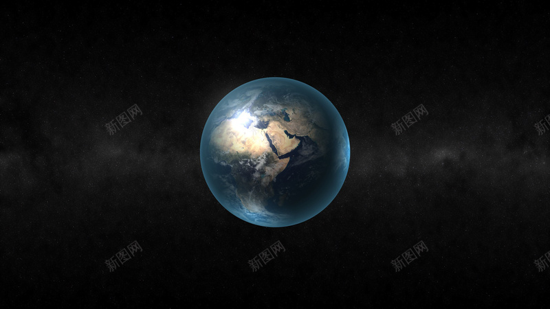 太空中地球全景jpg设计背景_新图网 https://ixintu.com 中国太空 全景地球 地球 太空中地球 蓝色星球
