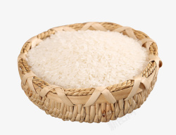白色的大米实物农产品白色大米香米PNG高清高清图片