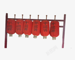 中国风绘卷插画抠图素材
