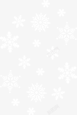 雪花样式多种样式白色的雪花片高清图片