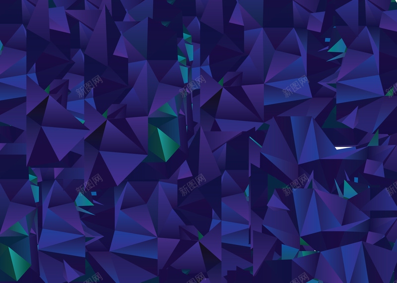 紫蓝色的多边形晶体高清背景图jpg设计背景_新图网 https://ixintu.com 多边形 晶体 图片 高清