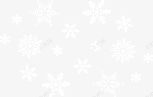 多种白色雪花样式png免抠素材_新图网 https://ixintu.com 雪花 多种 六角 纯色
