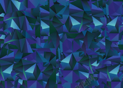 紫绿色背景紫绿色的多边形晶体高清背景图高清图片