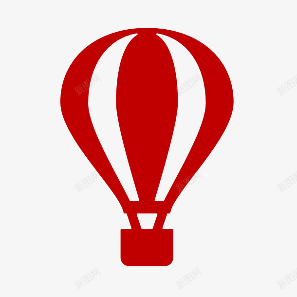 红色免扣热气球素材png免抠素材_新图网 https://ixintu.com 红色 热气球 可爱 免扣