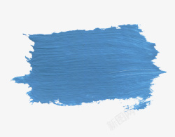 手绘颜料素材纹理蓝色素材