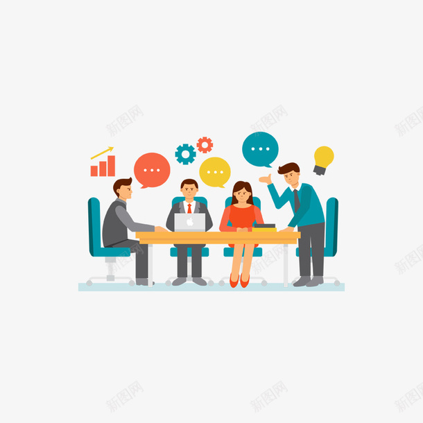 公司会议可行性研究png免抠素材_新图网 https://ixintu.com 公司 会议 可行性 研究 商务